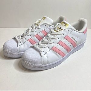 Adidas pink superstar